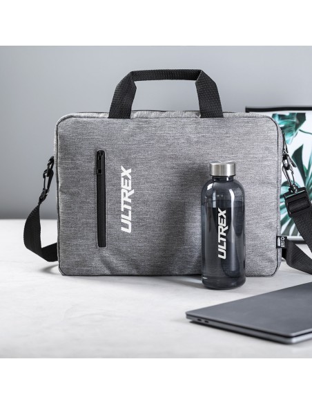 Portadocumentos RPET con compartimento para portátiles  - Pirok