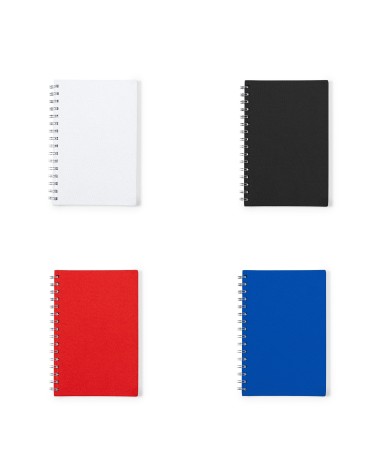 A5 notebook with RPET covers and 100... A5 notebook with RPET covers and 100...