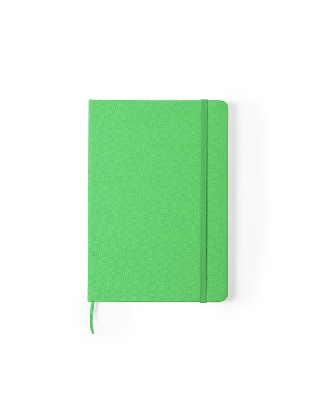 Notepad A5 RPET covers 80 lined sheets - Meivax