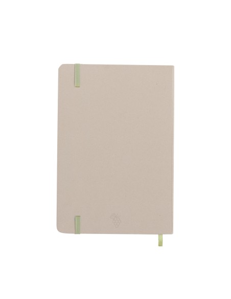 Bloc Notes A5 fabricat amb paper de residus alimentaris reciclats, 80 fulls a ratlles - Faty