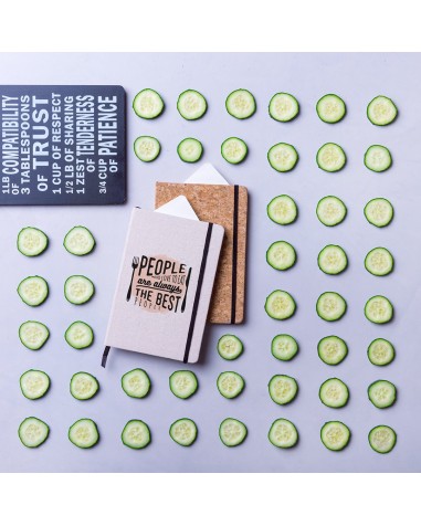 A5 Notepad with cork covers and 80... A5 Notepad with cork covers and 80...