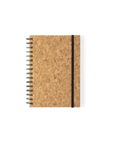 A5 notebook with cork covers and 100... A5 notebook with cork covers and 100...