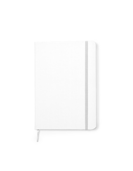 A5 Notepad with recycled leatherette covers and 100 lined sheets - Zimax