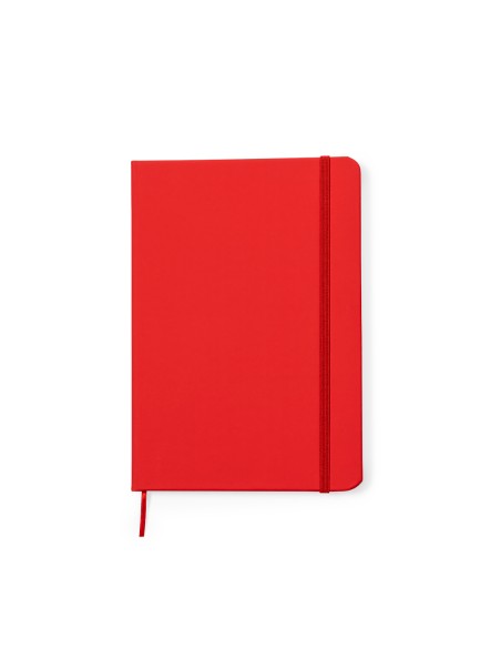 A5 Notepad with recycled leatherette covers and 100 lined sheets - Zimax