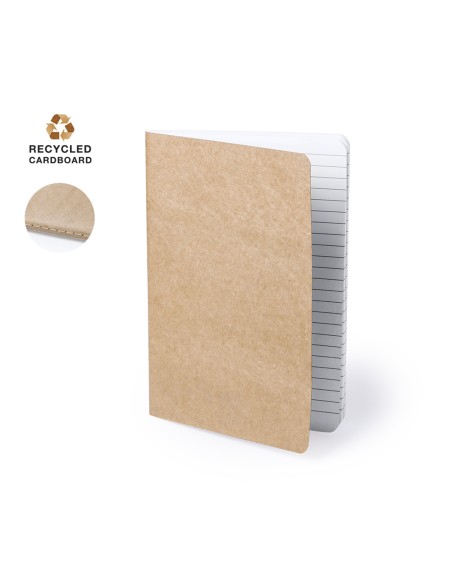 A5 recycled cardboard notebook for advertising - Zurix