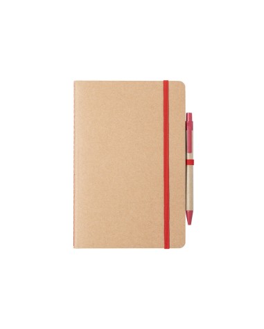 Libreta A5 con bolígrafo de cartón... Libreta A5 con bolígrafo de cartón...