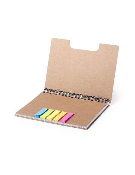 A5 notebook with sticky notes Customizable - Tiblan