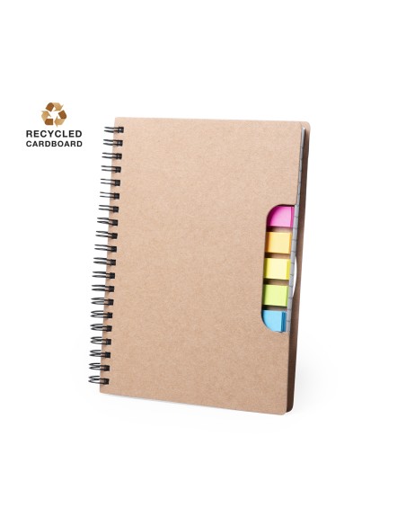 Libreta A5 con notas adhesivas Personalizable - Tiblan