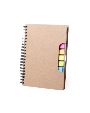 A5 notebook with sticky notes... A5 notebook with sticky notes...