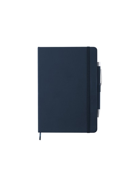 Bloc Notas A5 con 100 hojas rayadas y bolígrafo - Robin