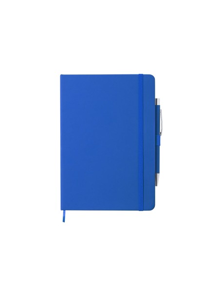 Bloc Notas A5 con 100 hojas rayadas y bolígrafo - Robin