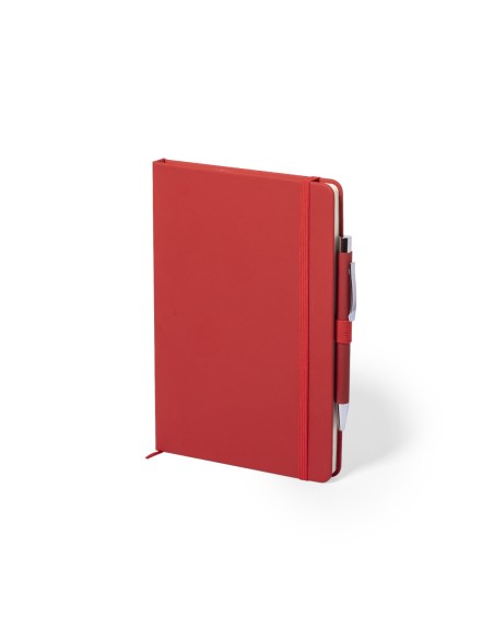 Bloc Notas A5 con 100 hojas rayadas y bolígrafo - Robin