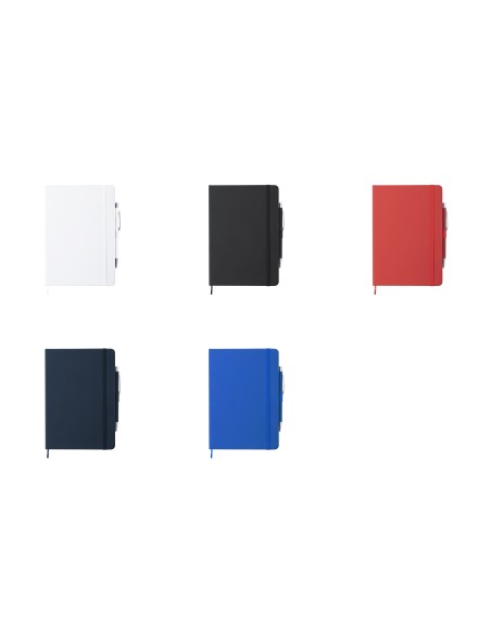 Bloc-notes A5 avec 100 feuilles lignées et stylo - Robin