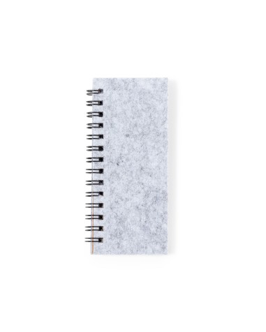 Bloc-notes couverture feutre RPET,... Bloc-notes couverture feutre RPET,...