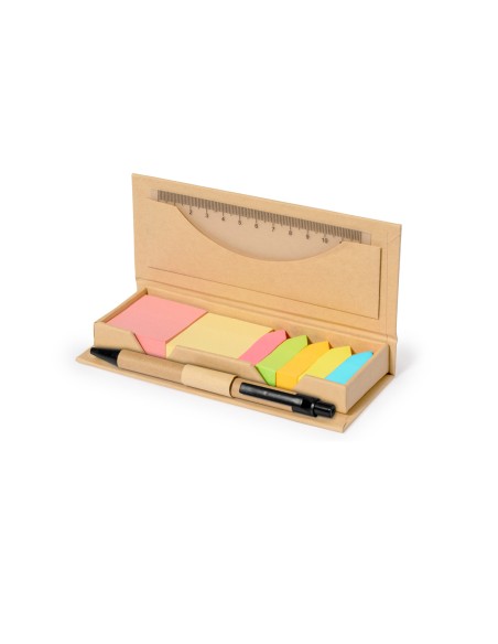 Customizable recycled cardboard office set - Alisio