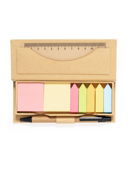 Customizable recycled cardboard office set - Alisio