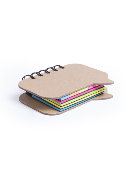 Lazza Recycled Cardboard Cover Sticky Note Pad