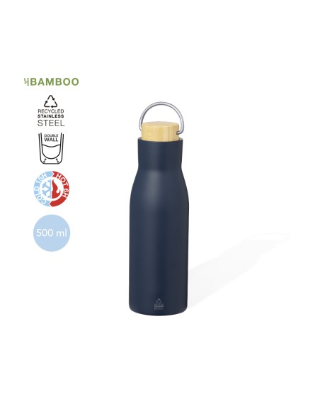 Récipient isotherme en acier inoxydable recyclé - Prismix