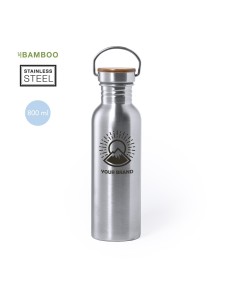 Stainless steel bottle with...