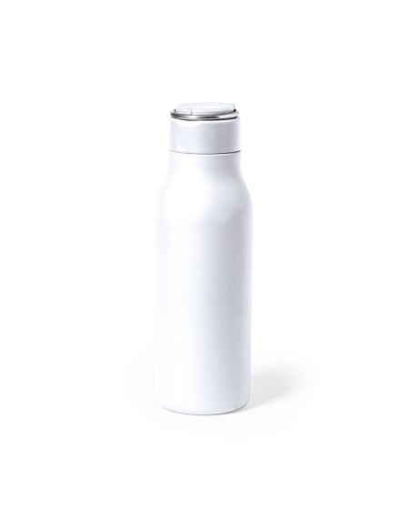 600ml satin-coloured stainless steel bottle - Bucky
