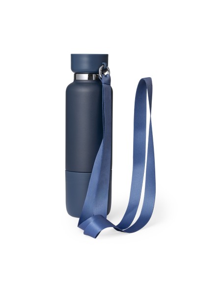 Bidón Térmico Acero inox. 550ml con vaso - Flautrok