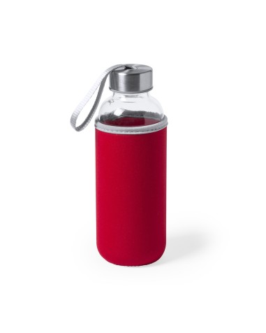 Bouteille en verre avec couvercle en...