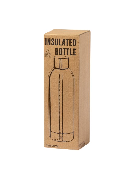 Récipient thermique en acier inoxydable. recyclé 500ml - Hilker