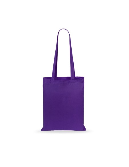 Sac cabas personnalisable en coton violet