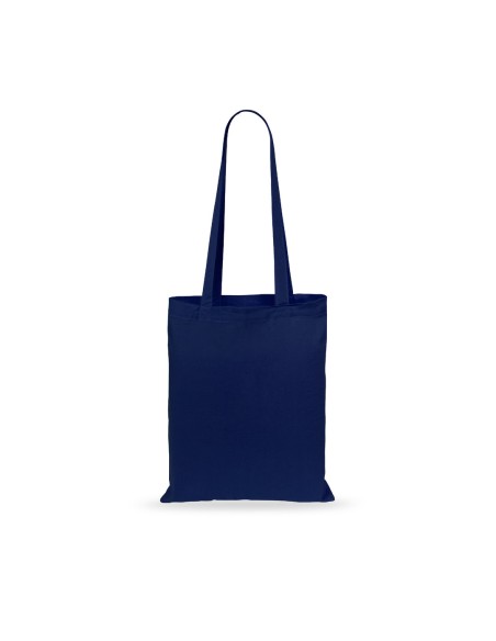 Bolsa  de algodón para publicidad personalizable color marino