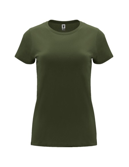Camiseta de MUJER de algodón 170 g/m²  costuras laterales - CAPRI ROLY