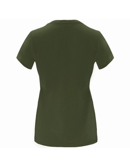 Camiseta de MUJER de algodón 170 g/m²  costuras laterales - CAPRI ROLY