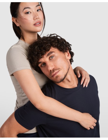 T-shirt femme en coton bio 160 g/m², coutures latérales - GOLDEN WOMAN ROLY