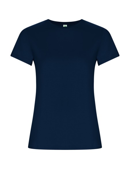 Camiseta MUJER de algodón orgánico 160 g/m²  Costuras laterales  - GOLDEN WOMAN ROLY