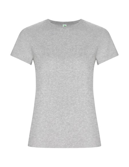 T-shirt femme en coton bio 160 g/m², coutures latérales - GOLDEN WOMAN ROLY