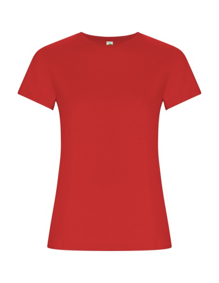 T-shirt femme en coton bio 160 g/m², coutures latérales - GOLDEN WOMAN ROLY