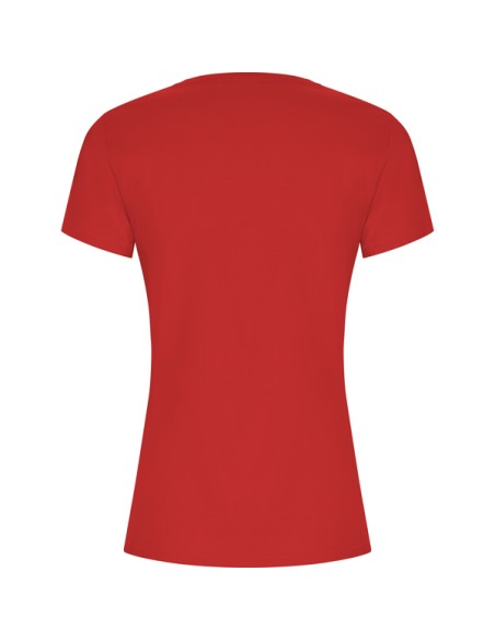 Camiseta MUJER de algodón orgánico 160 g/m²  Costuras laterales  - GOLDEN WOMAN ROLY