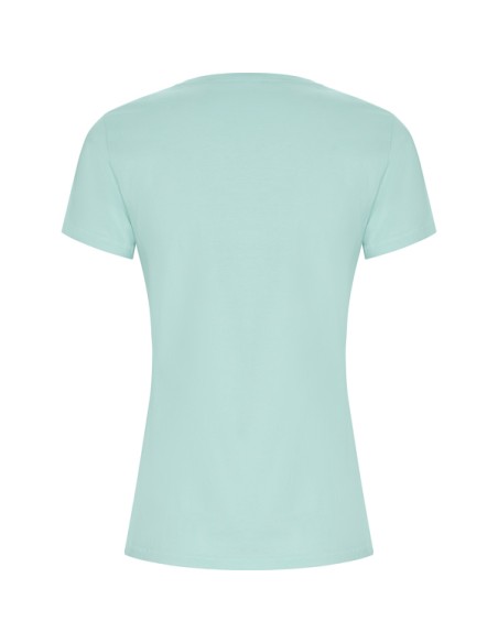 Camiseta MUJER de algodón orgánico 160 g/m²  Costuras laterales  - GOLDEN WOMAN ROLY