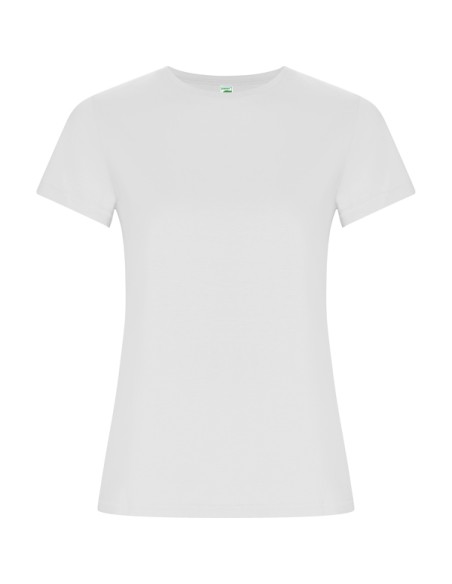 T-shirt femme en coton bio 160 g/m², coutures latérales - GOLDEN WOMAN ROLY