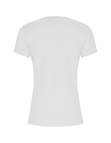 Camiseta MUJER de algodón orgánico 160 g/m²  Costuras laterales  - GOLDEN WOMAN ROLY