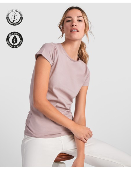 Samarreta DONA de cotó orgànic certificat OCS 175 g/m² - BREDA WOMAN ROLY