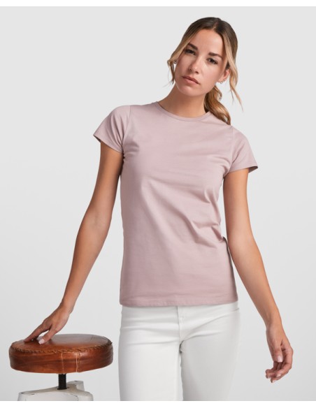 Camiseta MUJER de algodón orgánico certificado OCS 175 g/m²  - BREDA WOMAN ROLY