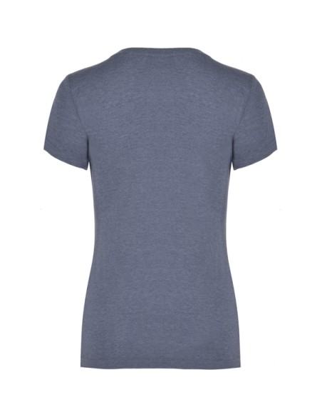 Women's T-shirt with a 65% polyester / 35% cotton 150g/m² melange finish - FOX WOMAN ROLY