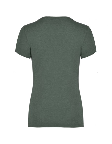 Women's T-shirt with a 65% polyester / 35% cotton 150g/m² melange finish - FOX WOMAN ROLY