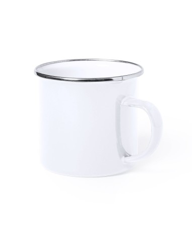 Mug vintage personnalisable en acier... Mug vintage personnalisable en acier...
