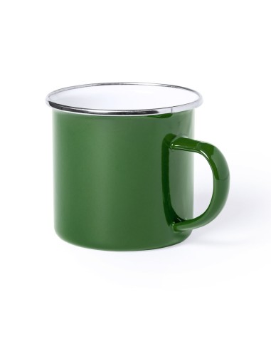 Mug vintage personnalisable en acier... Mug vintage personnalisable en acier...