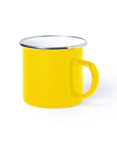 Mug vintage personnalisable en acier... Mug vintage personnalisable en acier...