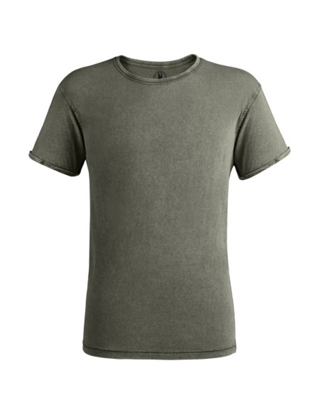 T-shirt effet jean 100 % coton peigné 160 g/m² - Husky Roly