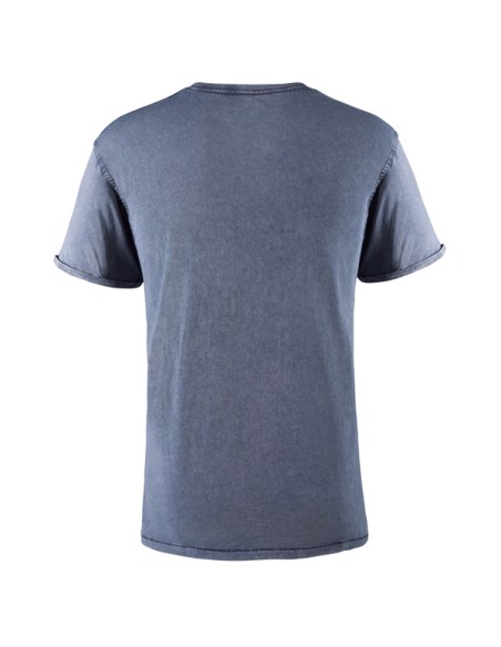 T-shirt effet jean 100 % coton peigné 160 g/m² - Husky Roly