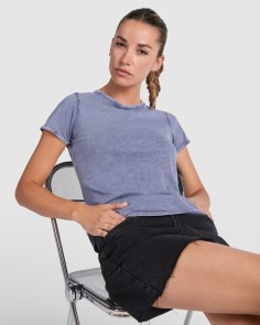 T-shirt femme effet jean,...