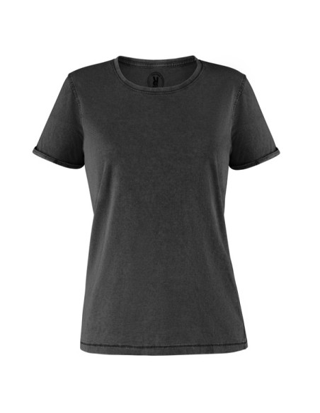 T-shirt femme effet jean, 100 % coton peigné, 160 g/m² - Husky Woman Roly